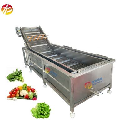 Superieure prestatie luchtbel wasmachine voor groenten, fruit en zeevruchten