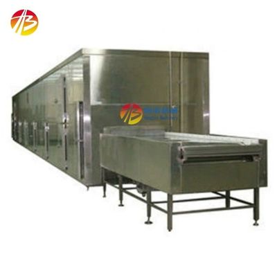 13800*3200*2500mm Tunnelvriezer voor continue bevriezing van IQF Gemengde Groenten