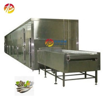Vriesmachine voor het snel bevriezen van vis, garnalen, groenten en fruit met een capaciteit van 500 kg