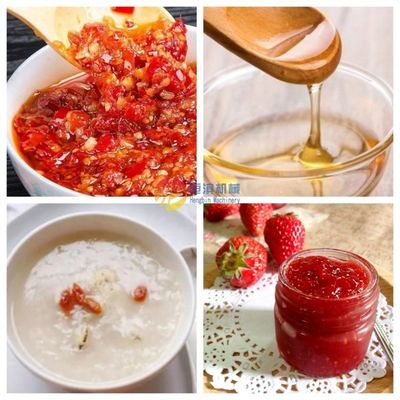 Fruit Jam Cooking Mixer met aanpasbare roerjas ketel en roer