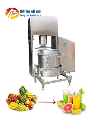 Hoge productiviteit Gemakkelijk te bedienen Hydraulische sapper voor sinaasappel Citroen Appel Banana Peer