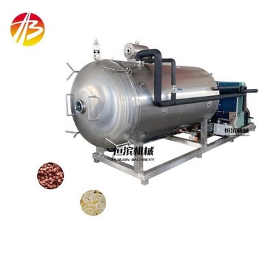 Professionele vriesdrogemachine voor snacks Temperatuur voor het bevriezen -18C -60C