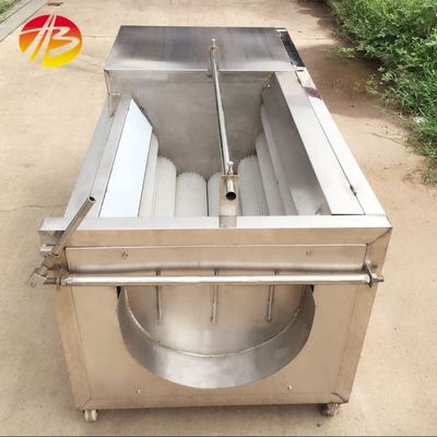 200 kg/uur capaciteit Industriële wasmachine voor het schillen van cassava met waterbesparend ontwerp