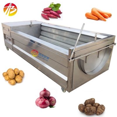 Aanpasbare Taro aardappel uien peeler en wasmachine voor klantvereisten