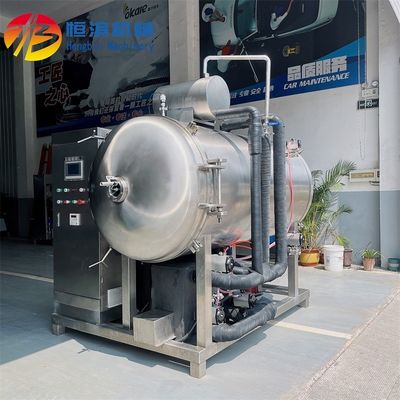 Vriesdrogemachine voor koffie van 38 kW en vriesdroge snoepjes met een vacuümgraad ≥ 1 Pa