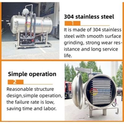 Instant Coffee Freeze Dryer Dehydrateringsmachine met hoge productiviteit en eenvoudige bediening