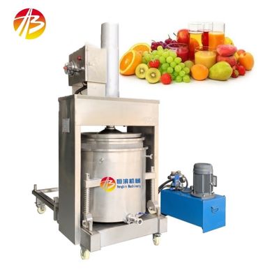 SUS304 Commerciële hydraulische koudpersjuicer voor het extraheren van groenten- en fruitsaus
