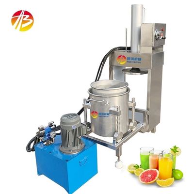 SUS304 Commerciële hydraulische koudpersjuicer voor het extraheren van groenten- en fruitsaus