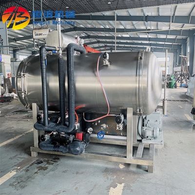 Makkelijk te bedienen vacuümvriezen gedroogde voedselmachine met hoge productiviteit en pre-vriezen