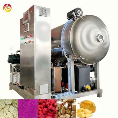 Zeevruchten en fruit 38kw energiebesparende vriesdroger met 1400*1000mm bakgrootte