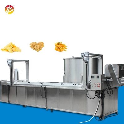 500 kg automatische continue aardappel plantaardige chips pindakaas donut frietmachine